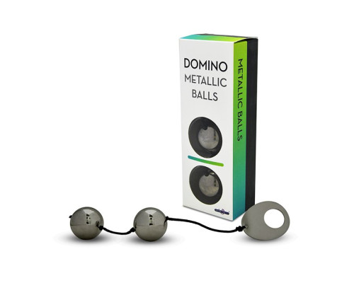 Хромированные вагинальные шарики с петелькой для извлечения