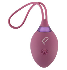 Фиолетовый вагинальный шарик ROVANA RC Love Ball
