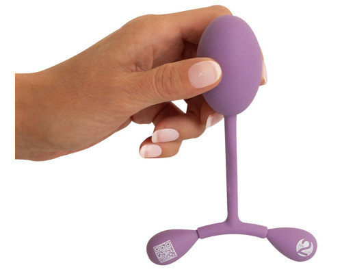 Сиреневый тренажер мыщц тазового дна Vaginal Trainer