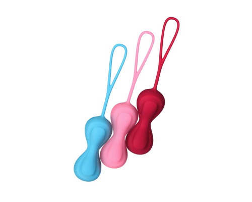 Набор из трёх двойных вагинальных шариков Satisfyer Power Balls
