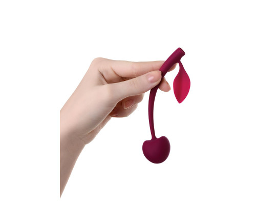 Бордовая вагинальная вишенка WILD CHERRY - 13 см.