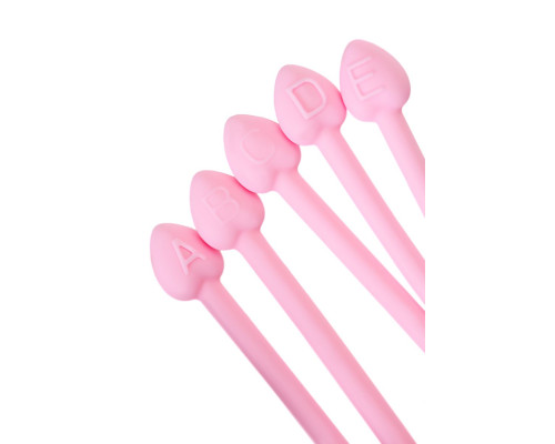 Набор из 5 розовых вагинальных шариков Tulips