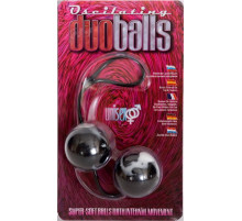 Чёрно-белые вагинальные шарики Duoballs