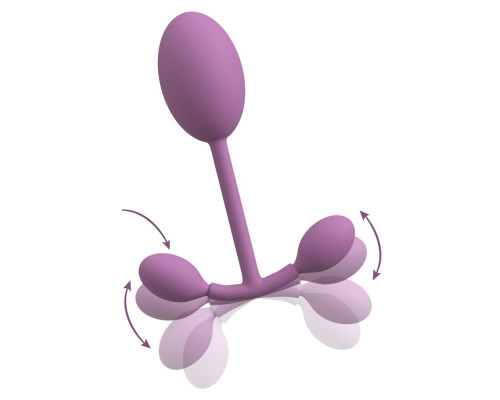 Сиреневый тренажер мыщц тазового дна Vaginal Trainer