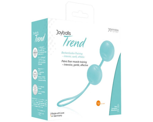 Вагинальные шарики цвета мяты Joyballs Trend
