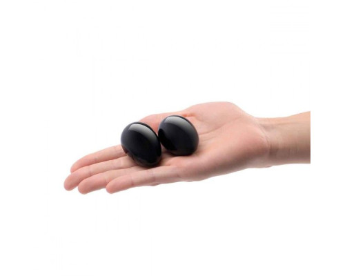 Тренажеры йони Le Wand Crystal Yoni Eggs из черного обсидиана