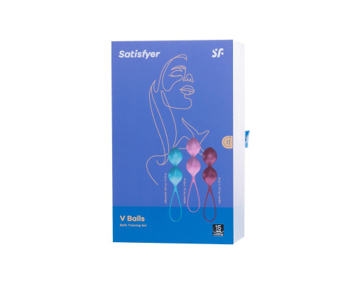 Набор из 3 двойных вагинальных шариков Satisfyer V Balls