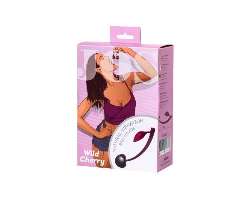 Бордовая вагинальная вишенка WILD CHERRY - 13 см.