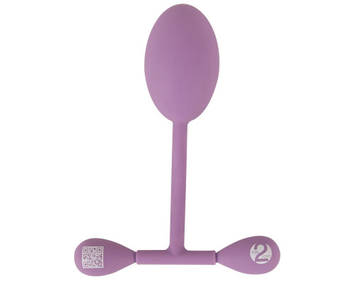 Сиреневый тренажер мыщц тазового дна Vaginal Trainer