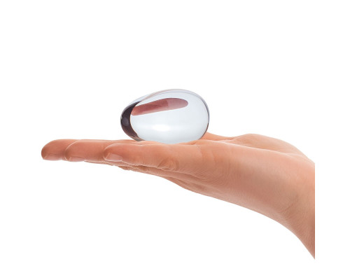 Набор из 2 стеклянных яиц йони