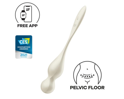 Белые вагинальные шарики Love Birds 1