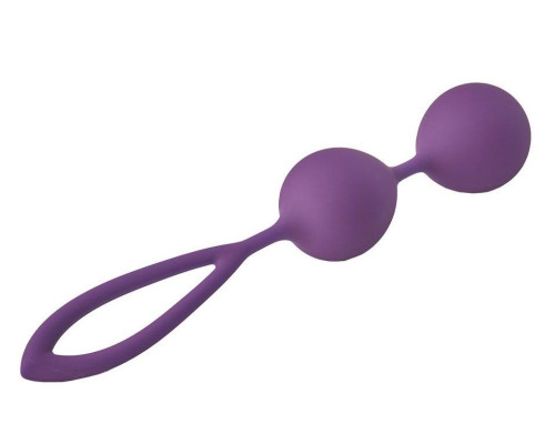 Фиолетовые вагинальные шарики Flirts Kegel Balls
