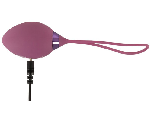 Фиолетовый вагинальный шарик ROVANA RC Love Ball
