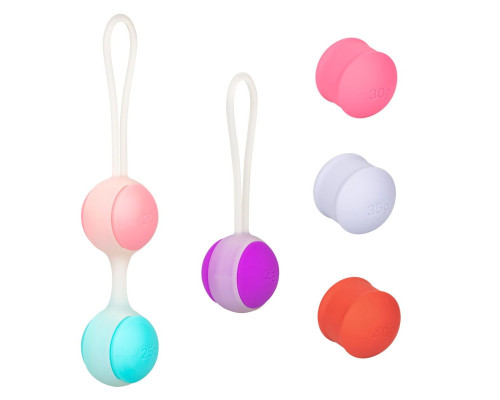 Набор вагинальных шариков Кегеля со сменным грузом She-ology