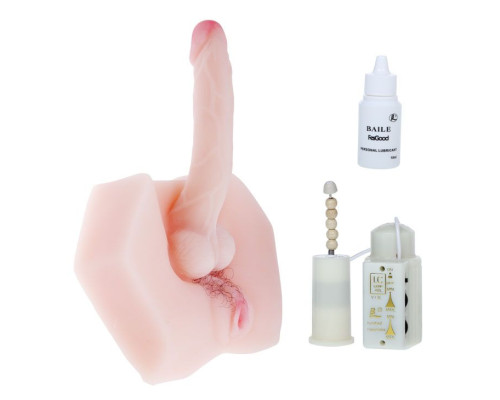 Мастурбатор-гермафродит с вагиной и фаллосом