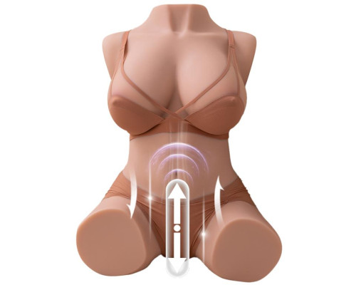 Мастурбатор-торс Dania с функцией пенетрации