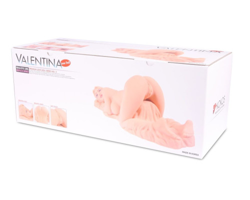 Мастурбатор-полуторс Valentina с двойным слоем материала