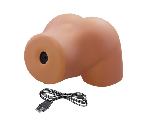 Мастурбатор Ilana с вибрацией и всасыванием