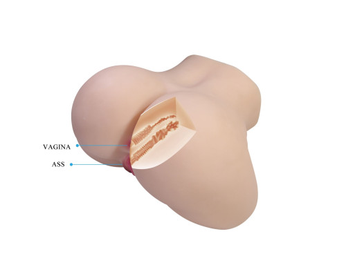 Телесный мастурбатор Liora с вибрацией