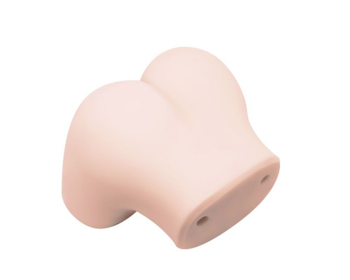 Телесный мастурбатор-вагина Flower Baby с вибрацией