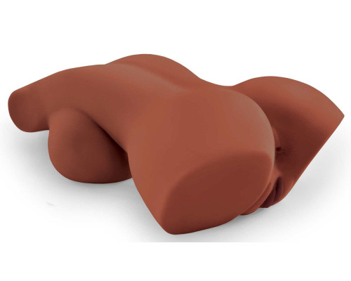 Коричневый мастурбатор-торс Perfect 10 Torso