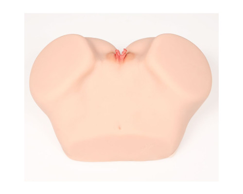 Мастурбатор-полуторс с двойным слоем материала Vanilla Onahole Real Vagina