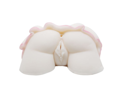 Вагина с анусом под приподнятой юбочкой