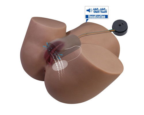 Мастурбатор Briony с 2 любовными каналами