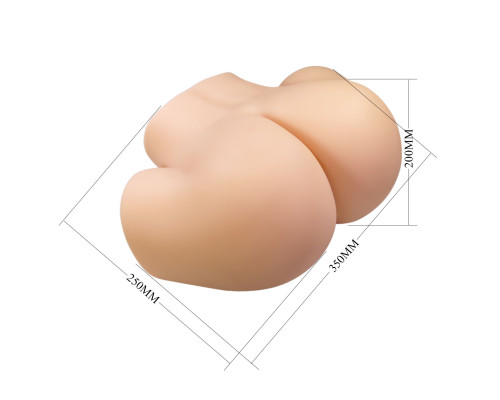 Телесный полноразмерный мастурбатор Anaid