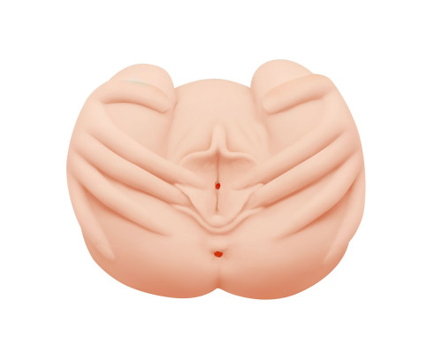 Вагина с руками поверх и вибрацией