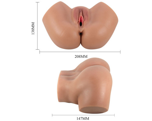 Мастурбатор-полуторс Hailey с вибрацией