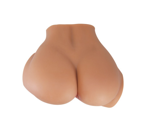 Карамельный мастурбатор-полуторс Emilia с вибрацией