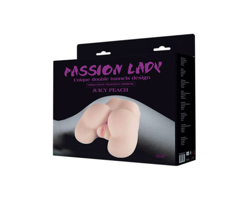 Вагина и анус с вибрацией Juicy Peach