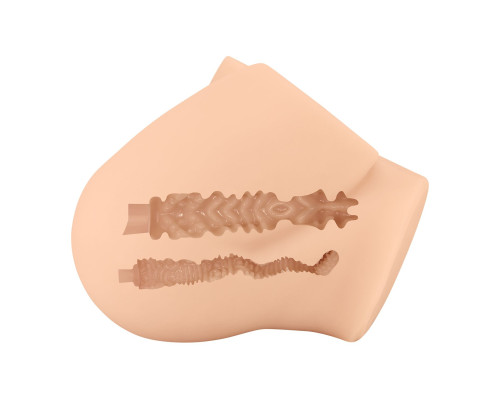 Телесный мастурбатор-полуторс Rolonda