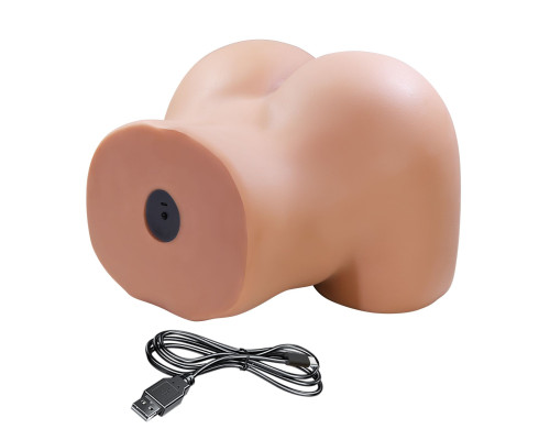 Телесный мастурбатор Julia с 2 любовными тоннелями