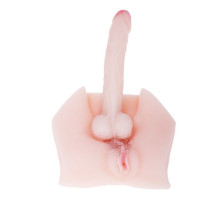 Мастурбатор-гермафродит с вагиной и фаллосом