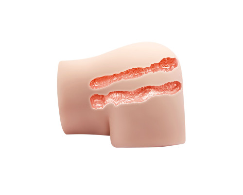 Вагина и попка с вибрацией CRAZY BULL