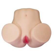 Телесный мастурбатор Julia с 2 любовными каналами