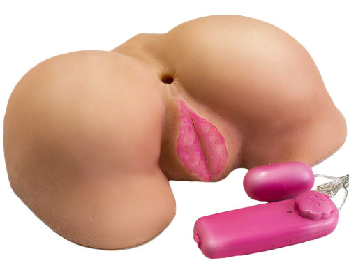 Вибровагина с двумя отверстиями и с выносным пультом