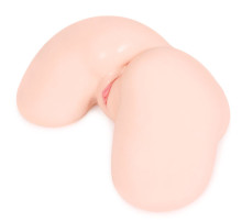 Телесный вибромастурбатор-полуторс Hanna Onahole 002 Real Hips