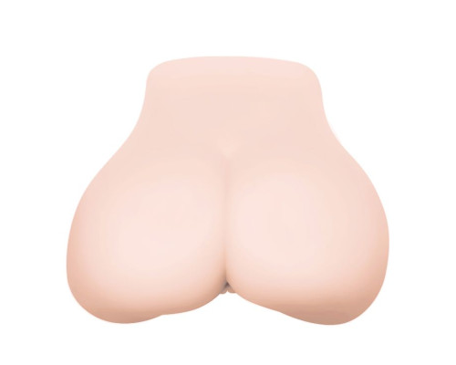 Телесный мастурбатор-вагина Flower Baby с вибрацией