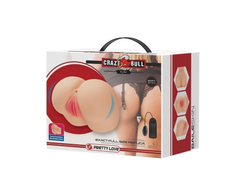 Телесный мастурбатор-полуторс Kylie