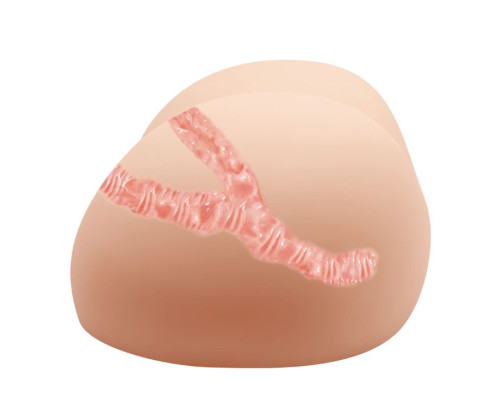 Телесная вибровагина Judy