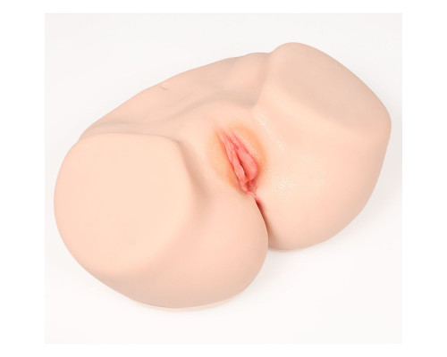 Мастурбатор-полуторс с двойным слоем материала Vanilla Onahole Real Vagina