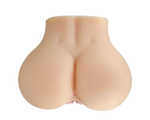 Телесный мастурбаторполуторс Mila с вибрацией