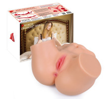 Мастурбатор-полуторс Adel с двумя любовными отверстиями