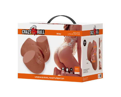 Мастурбатор Briony с 2 любовными каналами