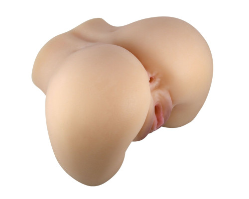 Телесный мастурбаторполуторс Mila с вибрацией