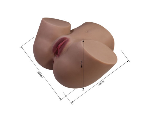 Мастурбатор Briony с 2 любовными каналами