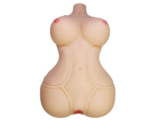 Телесный мастурбатор-торс Diana